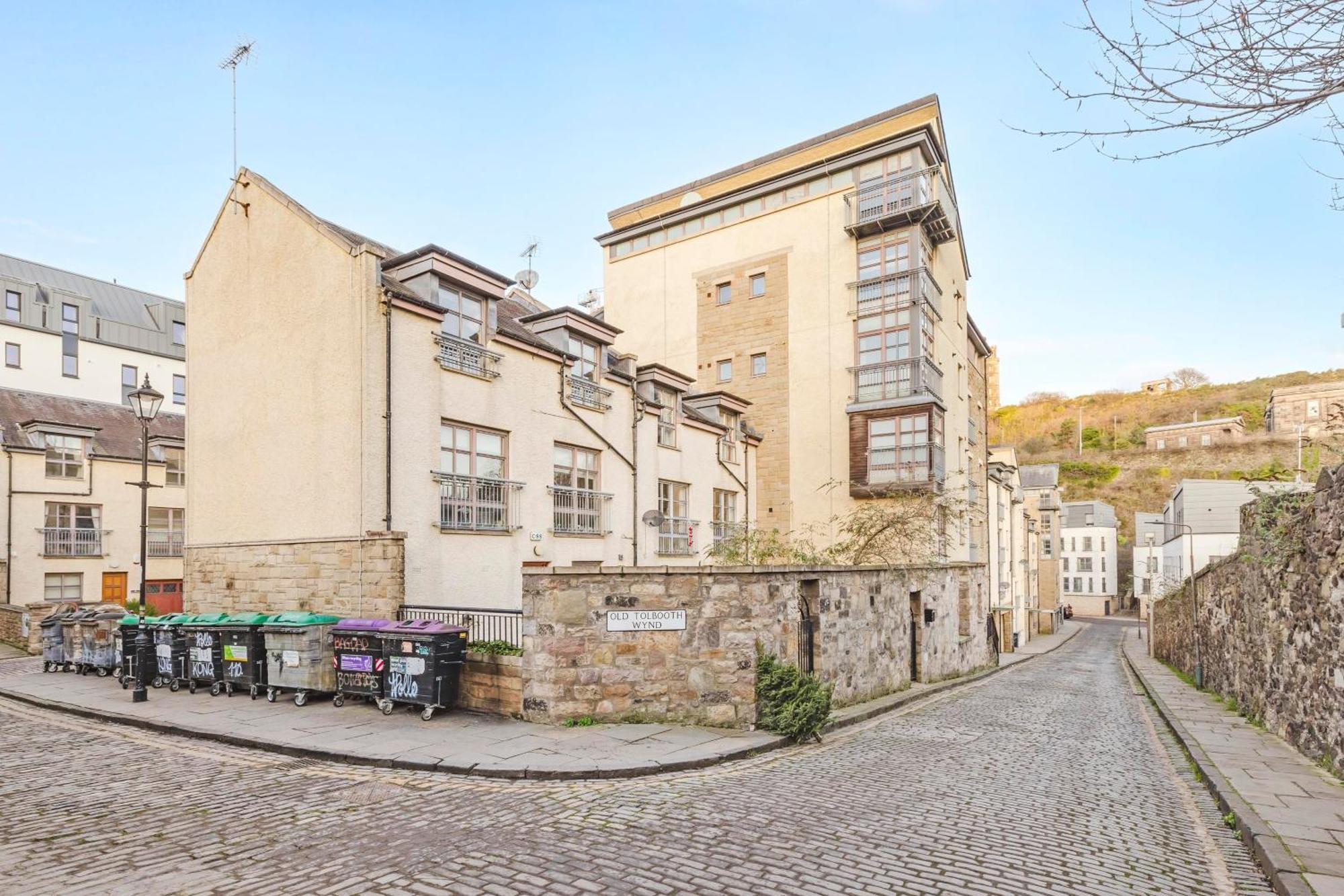 Joivy Stylish Apartment With Balcony In Old Town Edinburgh Ngoại thất bức ảnh